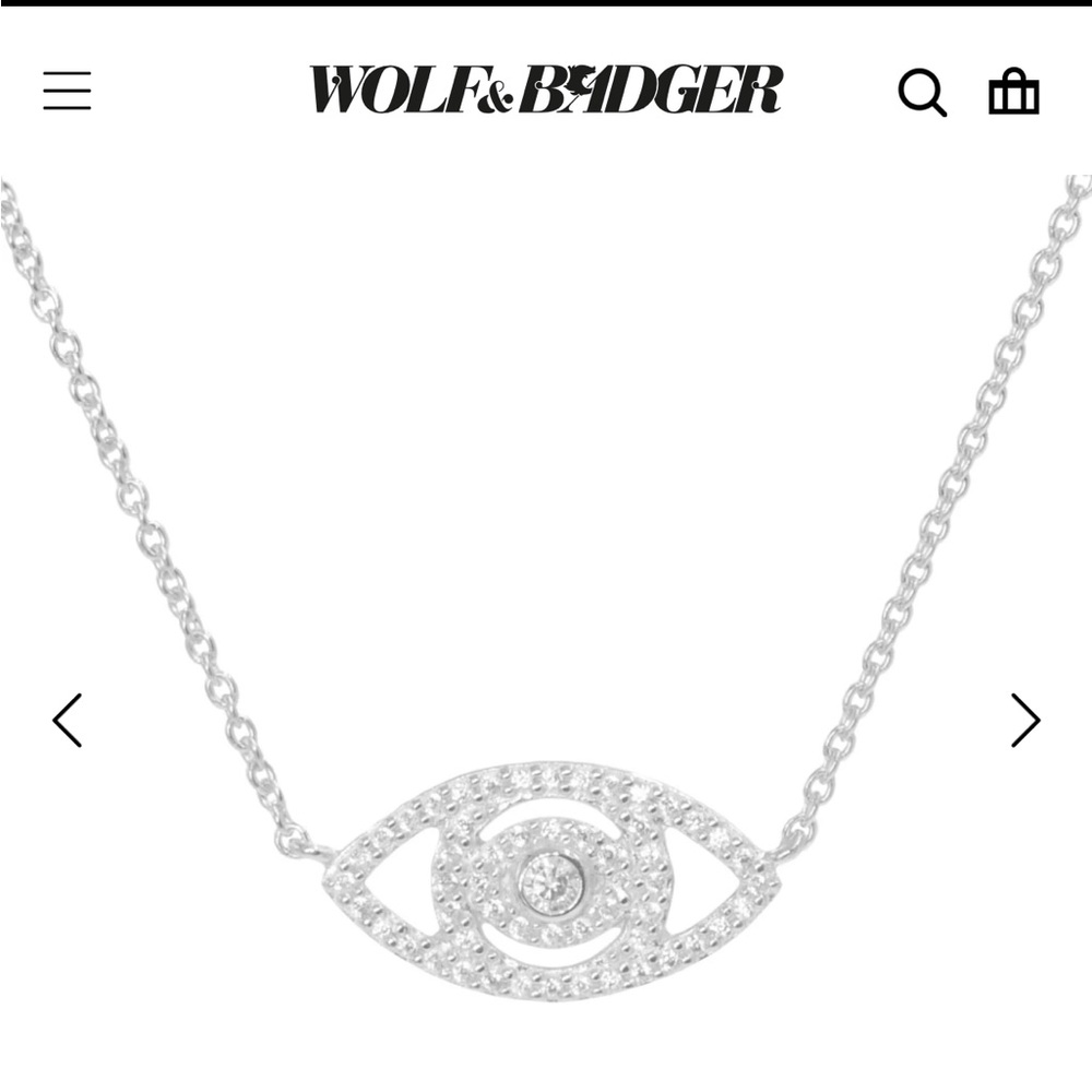 Evil Eye Crystal Necklace